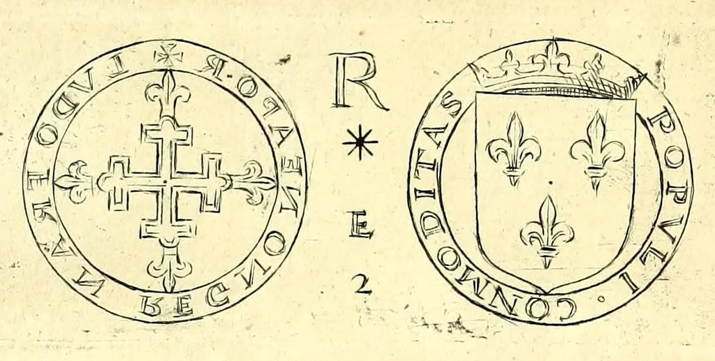 An illustration from La Sicilia di Filippo Paruta descritta con medaglie, e ristampata con aggiunta da Leonardo Agostini : hora in miglior ordine disposta da Marco Maier : arrichita d'una descrittione compendiosa di quella famosa isola, & illustrata d'una succinta dichiaratione non più stampata intorno alle sue medaglie : con l'aggiunta della cronologia accomodata alla sudetta historia, 1697, leaf 405