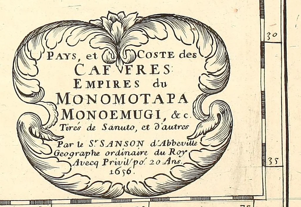 An illustration from [L'Asie, l'Afrique, l'Europe, et l'Amerique en plusieurs cartes nouvelles, et exactes] [cartographic material], 1658, leaf 319