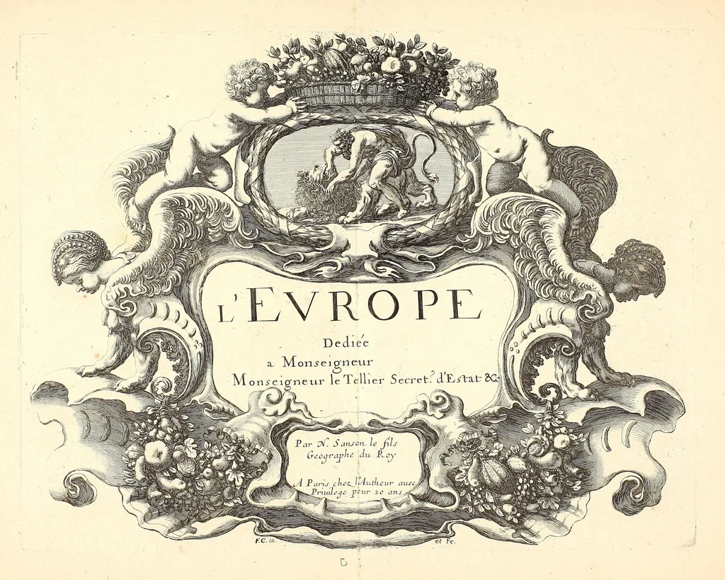 An illustration from [L'Asie, l'Afrique, l'Europe, et l'Amerique en plusieurs cartes nouvelles, et exactes] [cartographic material], 1658, leaf 367