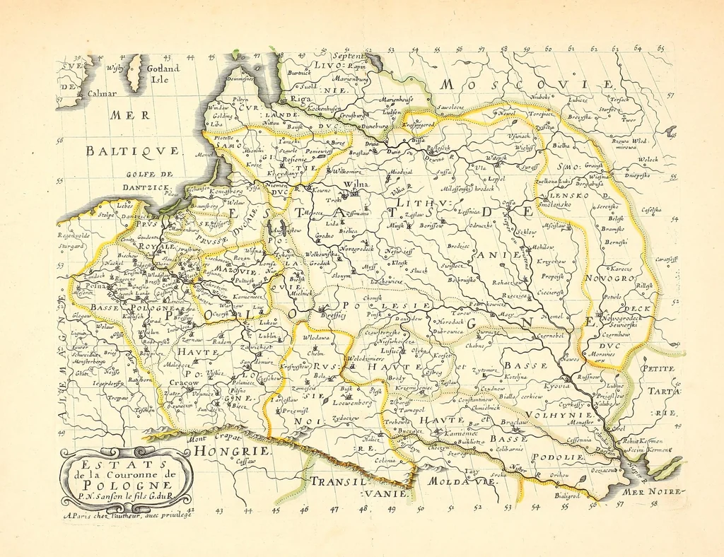 An illustration from [L'Asie, l'Afrique, l'Europe, et l'Amerique en plusieurs cartes nouvelles, et exactes] [cartographic material], 1658, leaf 427