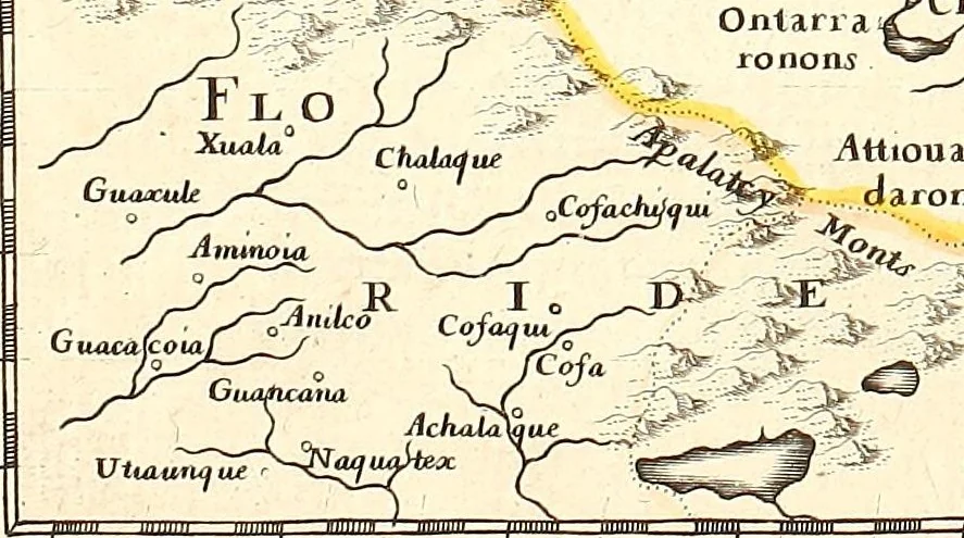 An illustration from [L'Asie, l'Afrique, l'Europe, et l'Amerique en plusieurs cartes nouvelles, et exactes] [cartographic material], 1658, leaf 477