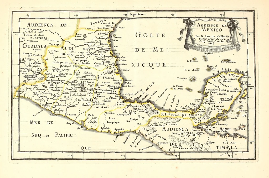 An illustration from [L'Asie, l'Afrique, l'Europe, et l'Amerique en plusieurs cartes nouvelles, et exactes] [cartographic material], 1658, leaf 493