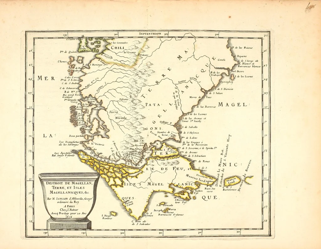 An illustration from [L'Asie, l'Afrique, l'Europe, et l'Amerique en plusieurs cartes nouvelles, et exactes] [cartographic material], 1658, leaf 595