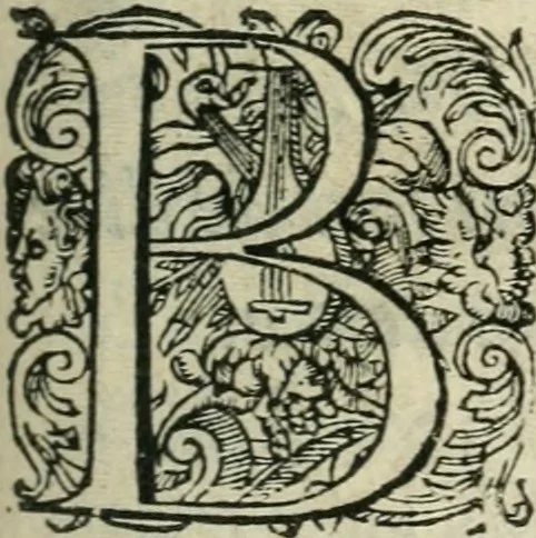 An illustration from La Silvanire, ou, La morte-vive, 1631, leaf 122