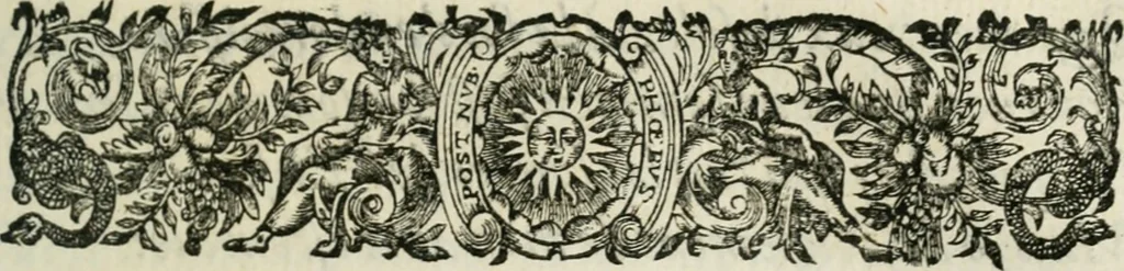 An illustration from La Silvanire, ou, La morte-vive, 1631, leaf 180