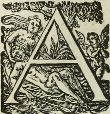 An illustration from La Silvanire, ou, La morte-vive, 1631, leaf 243