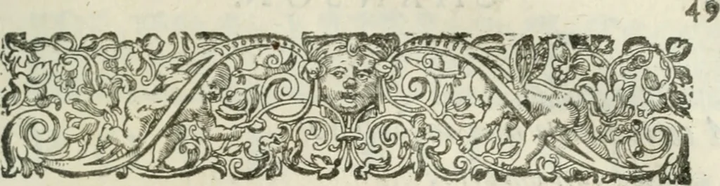 An illustration from La Silvanire, ou, La morte-vive, 1631, leaf 292