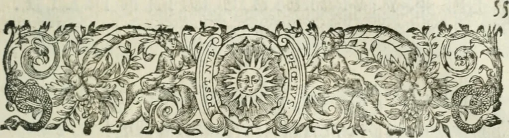 An illustration from La Silvanire, ou, La morte-vive, 1631, leaf 298