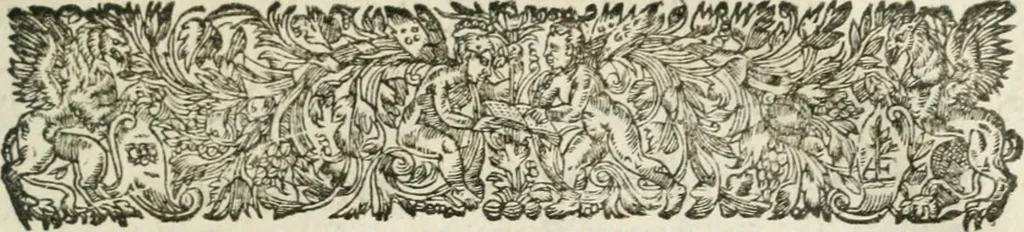 An illustration from La Silvanire, ou, La morte-vive, 1631, leaf 302
