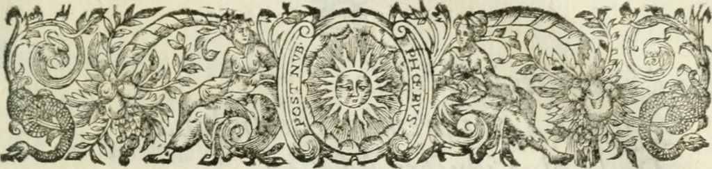 An illustration from La Silvanire, ou, La morte-vive, 1631, leaf 314