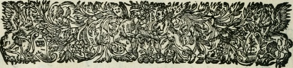An illustration from La Silvanire, ou, La morte-vive, 1631, leaf 325