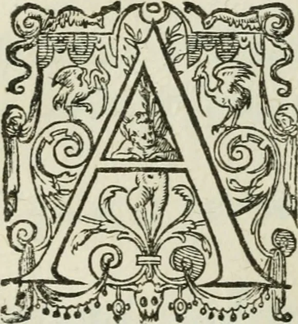 An illustration from La Silvanire, ou, La morte-vive, 1631, leaf 61