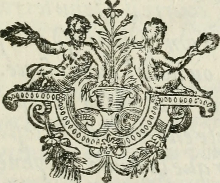 An illustration from La Silvanire, ou, La morte-vive, 1631, leaf 82