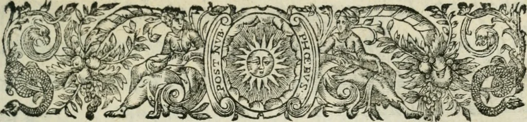 An illustration from La Silvanire, ou, La morte-vive, 1631, leaf 96