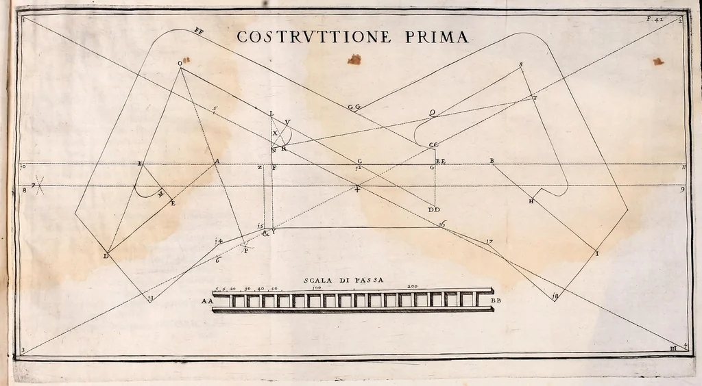 An illustration from La simmetria dell'ottima fortificatione regolare, 1630, leaf 59