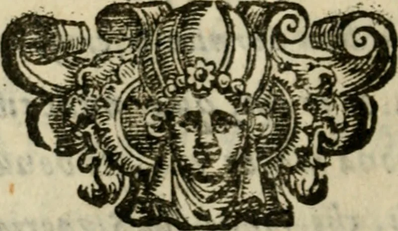 An illustration from La solenne et trionfante entrata dell'illustrissimo & reuerendissimo vescouo monsignor Gio. Battista Biglio nell'antichissima & regal città di Pauia : con le allegrezze & archi, con le historie, imprese, emblemi, simboli, gieroglifici, imagini, iscrittioni, versi, sentenze, & motti, 1609, leaf 77
