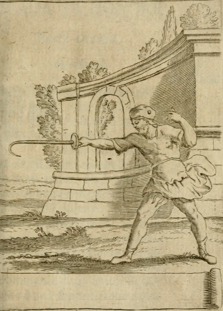 An illustration from La spada di honore : libro primo delle Osseruazioni caualeresche, 1672, leaf 398
