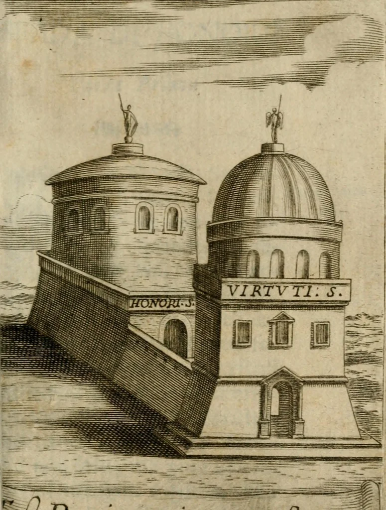 An illustration from La spada di honore : libro primo delle Osseruazioni caualeresche, 1672, leaf 52