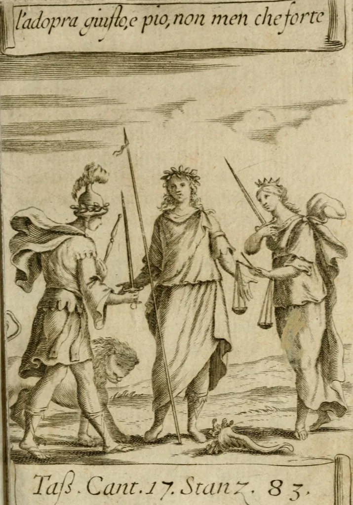 An illustration from La spada di honore : libro primo delle Osseruazioni caualeresche, 1672, leaf 88