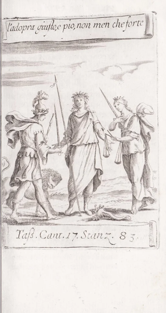 An illustration from La spada di honore : libro primo delle Osseruazioni caualeresche, 1671, leaf 93