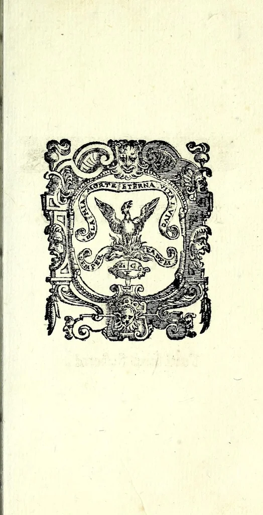 An illustration from La Speranza : comedia, 1586, leaf 177