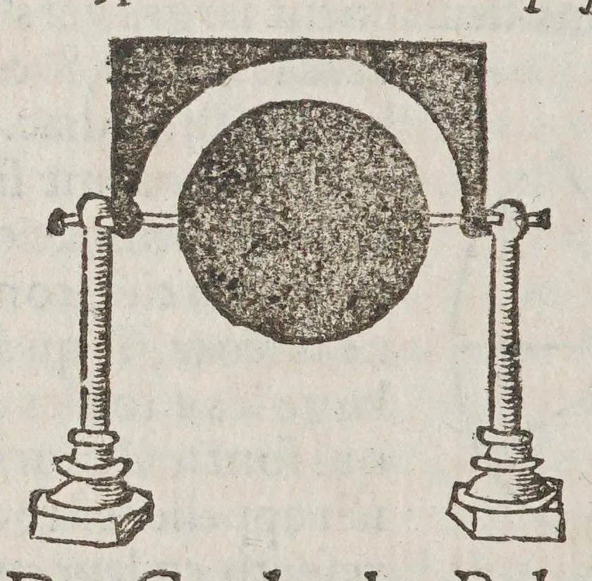 An illustration from La sphere des deux mondes,, 1555, leaf 34