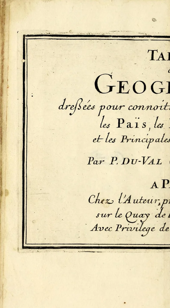 An illustration from La sphere françoise : c'est à dire le traité de géographie qui donne la connoisance et l'vsage du globe & de la carte, auecque les figures necessaires pour ce sujet., 1663, leaf 76