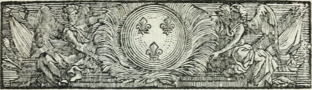 An illustration from La sphére du monde, selon l'hypothèse de Copernic ... décrite, démontrée, & comparée avec les sphéres & les systèmes de Ptolomée, & de Tyco-Brahé, 1707, leaf 6