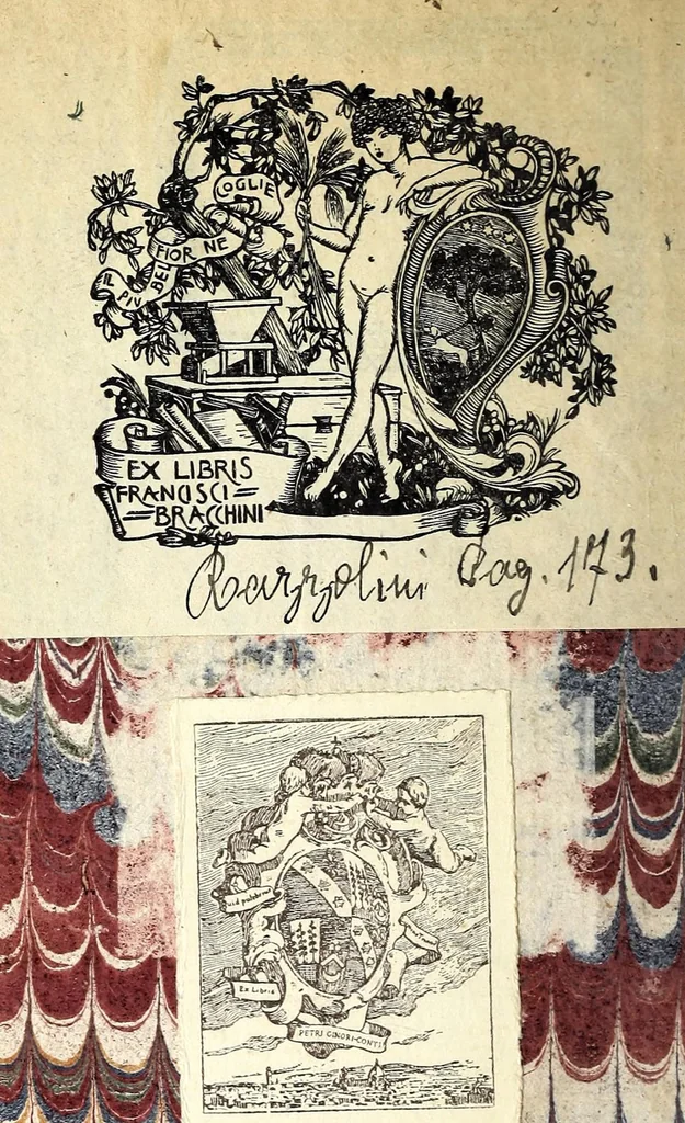 An illustration from La spiritata : commedia, 1561, leaf 2