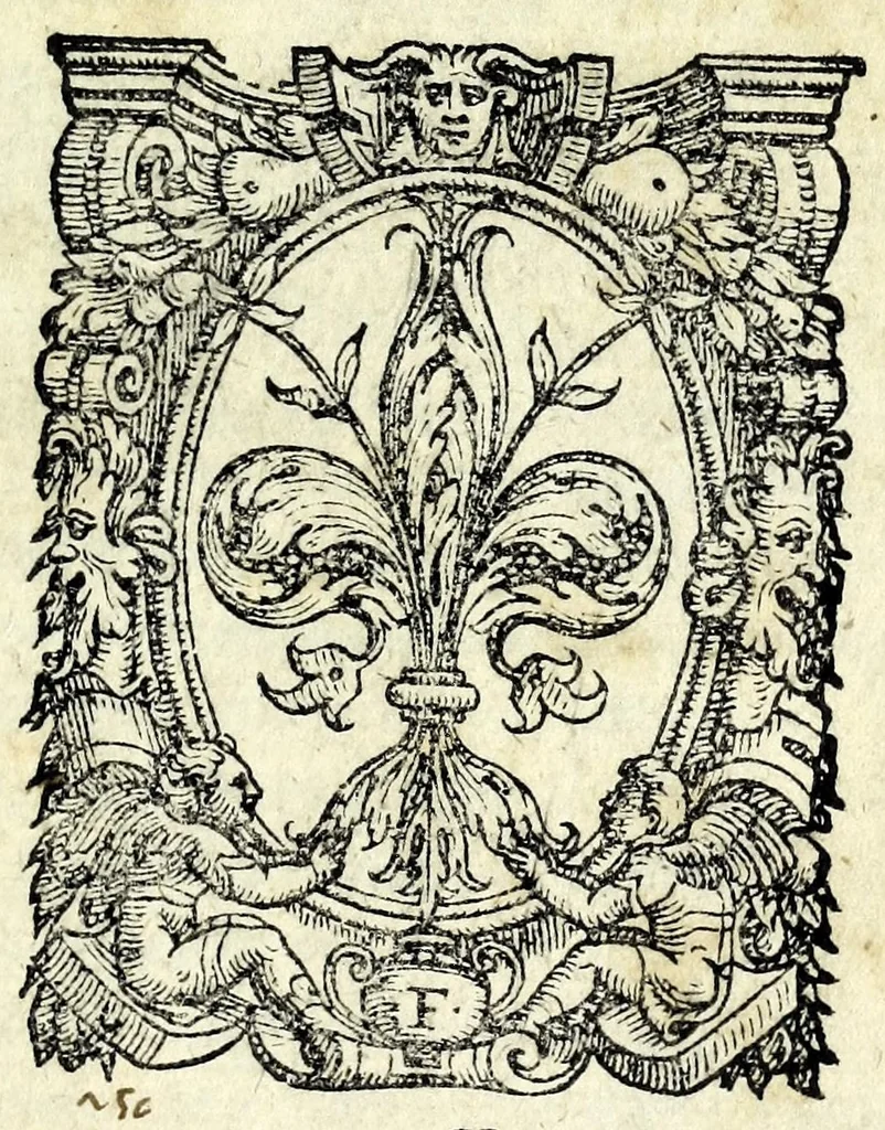 An illustration from La spiritata : commedia, 1561, leaf 7