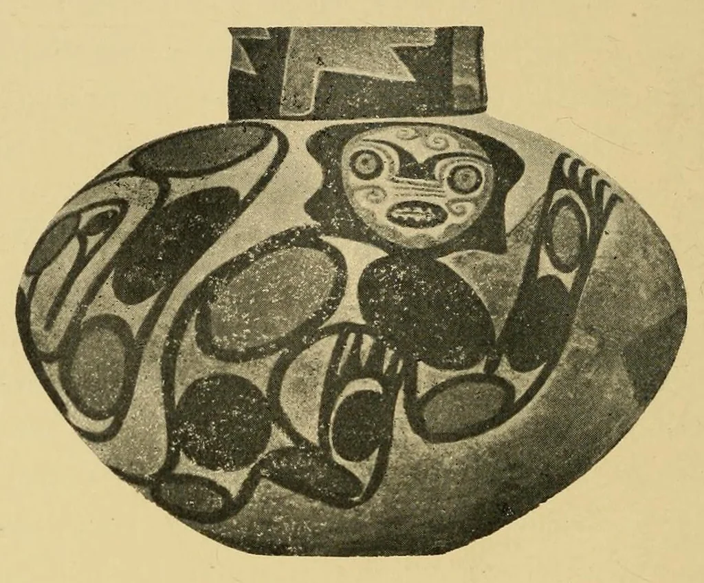 An illustration from Las relaciones prehistóricas entre el Perú y la Argentina, 1912, leaf 14