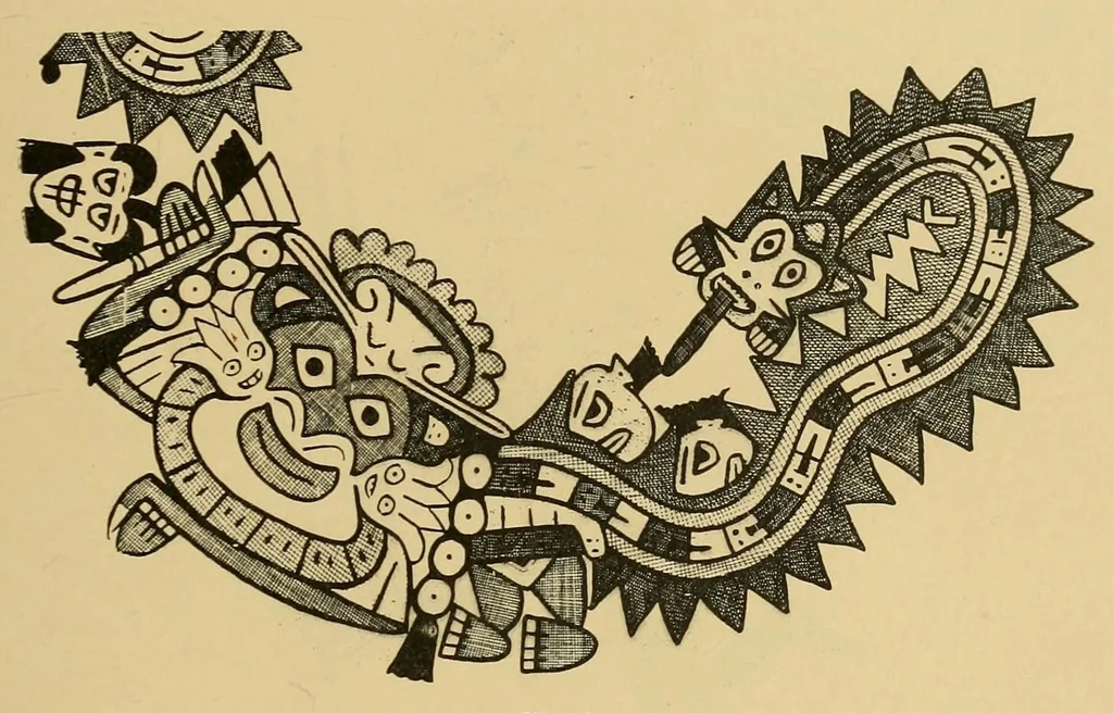 An illustration from Las relaciones prehistóricas entre el Perú y la Argentina, 1912, leaf 15