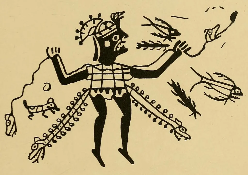 An illustration from Las relaciones prehistóricas entre el Perú y la Argentina, 1912, leaf 17