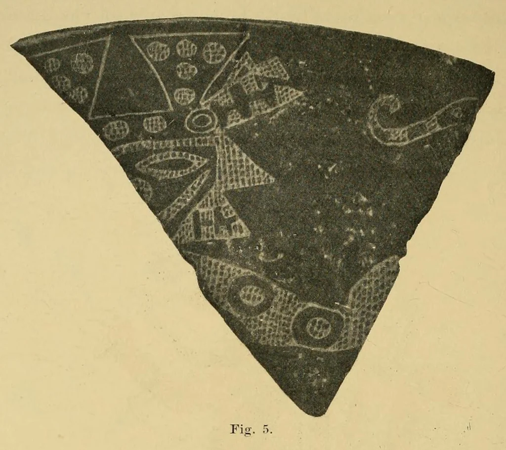 An illustration from Las relaciones prehistóricas entre el Perú y la Argentina, 1912, leaf 18