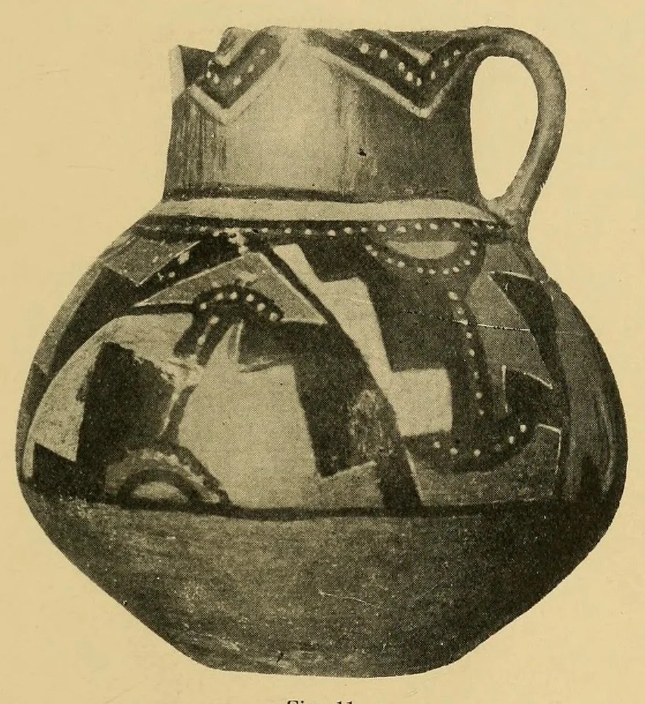 An illustration from Las relaciones prehistóricas entre el Perú y la Argentina, 1912, leaf 23
