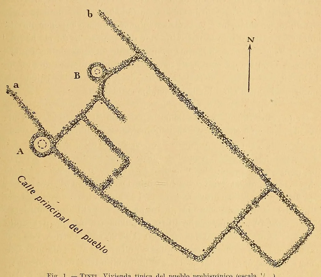 An illustration from Las ruinas de Tinti en el valle de Lerma (provincia de Salta), 1916, leaf 9