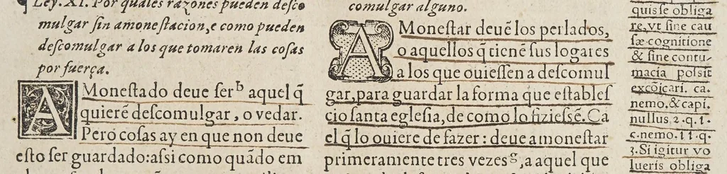 An illustration from Las siete partidas del sabio rey don Alonso el Nono,, 1587, leaf 175