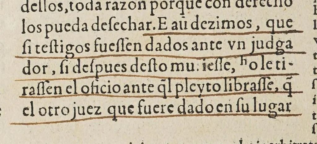 An illustration from Las siete partidas del sabio rey don Alonso el Nono,, 1587, leaf 168