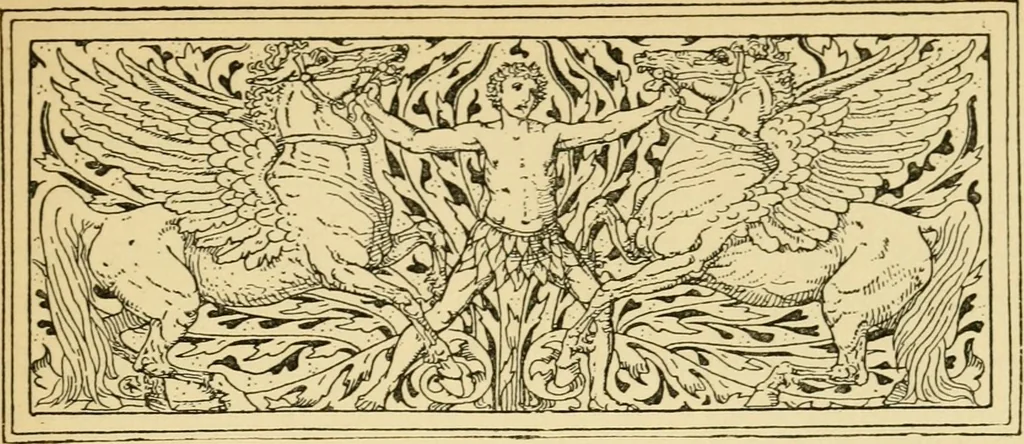An illustration from The last of the giant killers : or, The exploits of Sir Jack of Danby Dale, 1891, leaf 126