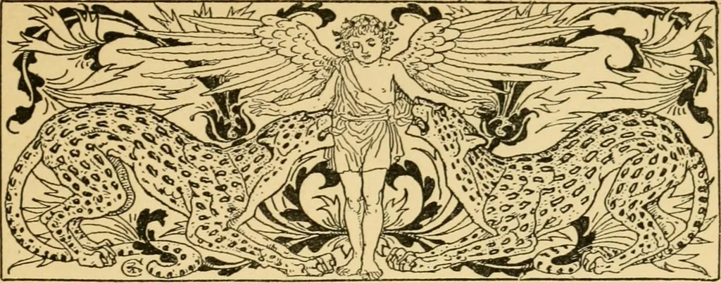 An illustration from The last of the giant killers : or, The exploits of Sir Jack of Danby Dale, 1891, leaf 14