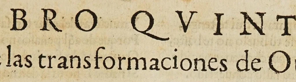 An illustration from Las transformaciones de Ouidio, 1589, leaf 131