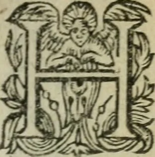 An illustration from L'Astrée, 1625, leaf 12