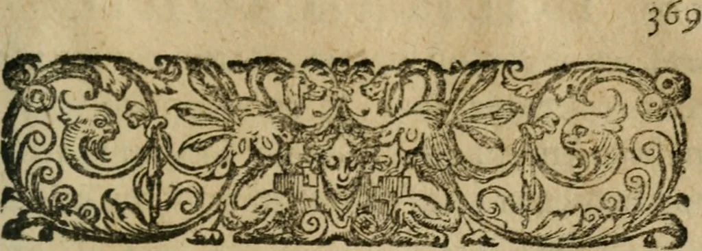 An illustration from L'Astrée, 1625, leaf 384