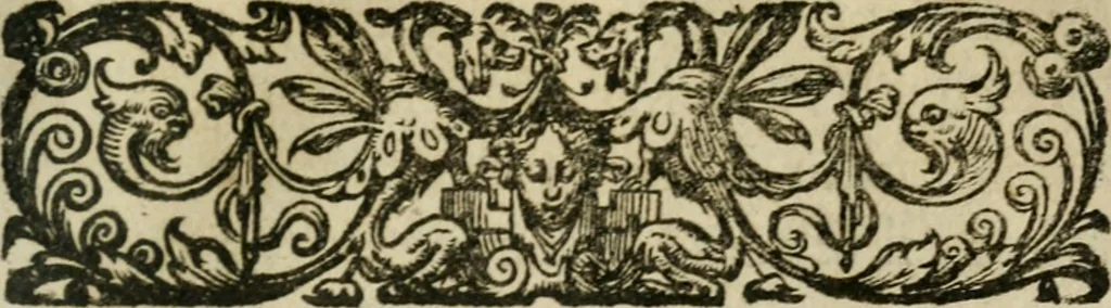 An illustration from L'Astrée, 1625, leaf 506