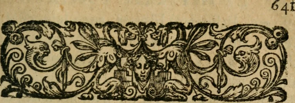 An illustration from L'Astrée, 1625, leaf 656