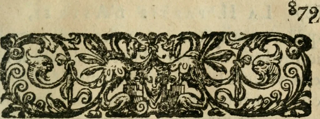 An illustration from L'Astrée, 1625, leaf 892