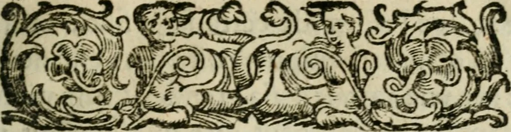 An illustration from L'Astrée, 1625, leaf 18