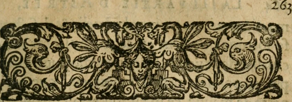 An illustration from L'Astrée, 1625, leaf 280