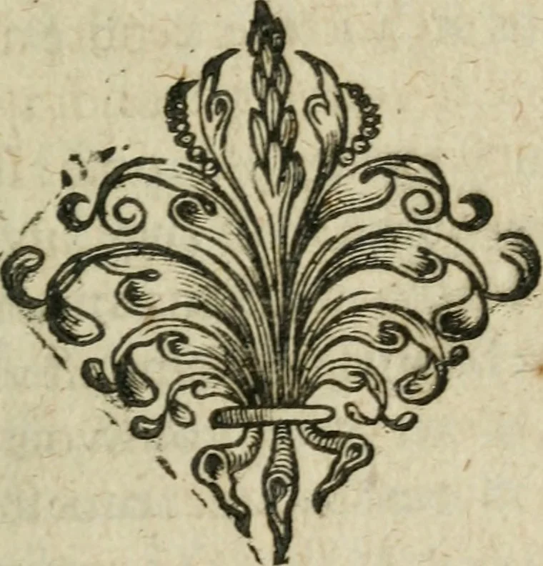An illustration from L'Astrée, 1625, leaf 490