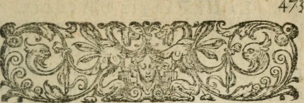 An illustration from L'Astrée, 1625, leaf 492